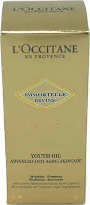 Zdjęcie produktu dla L'Occitane Immortelle Divine Eyes, Krem pod oczy, Kobiety, Skóra normalna, Odżywiający, Buteleczka z pompką, AQUA/WATER - GLYCERIN - ROSA CENTIFOLIA FLOWER WATER - CAPRYLIC/CAPRIC TRIGLYCERIDE - C14-22...