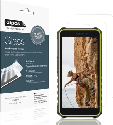 Obrázok produktu pre 2x dipos GlassCC Ulefone RugKing 2 Pro