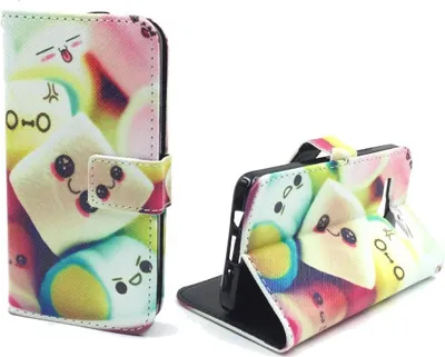 Produktbild von Handyhülle Tasche für Handy Samsung Galaxy A3 Schriftzug Marshmallows