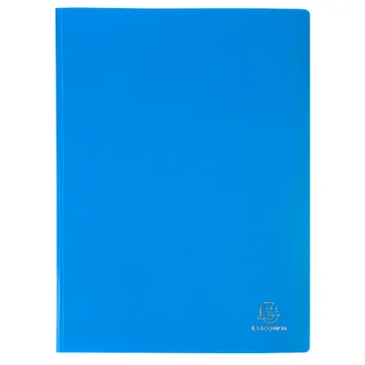 Image de Exacompta 8x Protège-documents en PP souple OPAK 180 vues A4 assort. 8590E