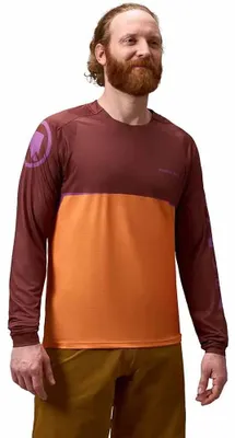 Produktbild von Endura Core Langarm Enduro Trikot Rot M Mann Rot M