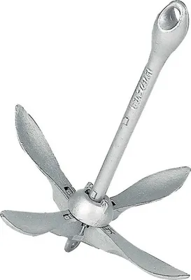 Produktbild von Plastimo Grapnel Anker Silber 1.5 Kg Silber 1.5 Kg