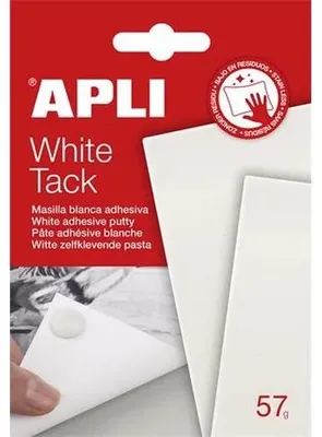 Lepiaca guma, 57 g, APLI "Tack", biela