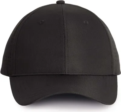Produktbild von K-Up Herren Kappe Panel Cap Baseballcap Cap Basecap Mütze, Größe:U, Farbe:Schwarz