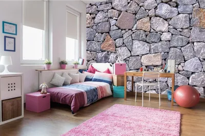 Produktbild von Vlies Fototapete MAUER AUS NATURSTEIN 375 x 250 cm (inkl. Kleister) - Vlies Tapete, Wandtapete, Wandbilder - Tapete für Wohnzimmer Schlafzimmer, Büro, Küche - Montagefertig