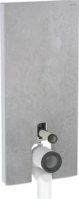Immagine prodotto di Geberit Monolith module sanitaire pour WC au sol, 114cm, entrée deau derrière au centre, avec coude de raccordement P, 131.033.JV.5, 131.033.JV.5