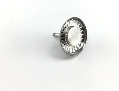 Imagen del producto de FRANKE: Cesta de desagüe excéntrica y regulador de nivel, compatible con todos los modelos de fregaderos Franke con cesta de desagüe de 3 1/2 pulgadas, utilizada como válvula excéntrica a partir del año de fabricación 99 / Pieza de repuesto