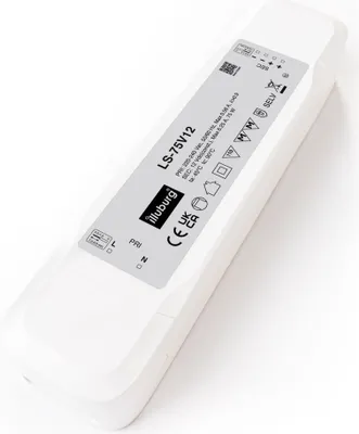 Immagine prodotto di Trasformatore LED illuburg 12 V 75 W senza sfarfallio per strisce LED G4 GU5,3 Alimentatore LED Trasformatore Driver Alimentatore