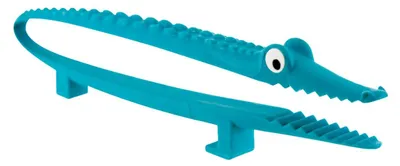 Mini Küchenzange Croc' blau 14 x 3,3 x 1,7 cm