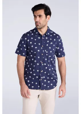 Image de Mountain Warehouse - Chemise « Preston » pour homme MW1194 (4XL) (bleu)