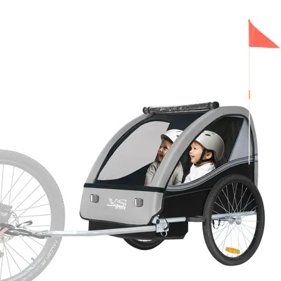 Produktbild von Tiggo VS Kinderanhänger Fahrradanhänger Anhänger Kinderfahrradanhänger