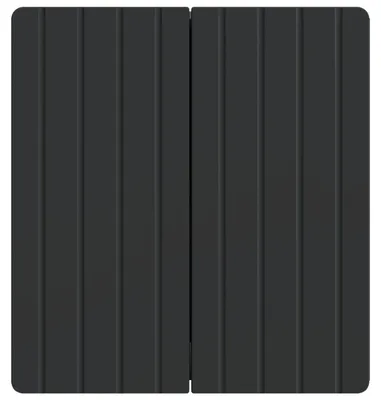 Produktbild von vidaXL Wandschrank Schwarz 59 x 31 x 64 cm Holzwerkstoff