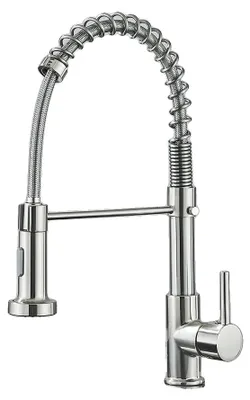 Produktbild von Küchenarmatur, Einhebel, Deckmontage, Bürstetes Nickel, Bürstetes Nickel