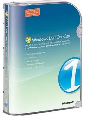 Produktbild von Microsoft Live OneCare 1.5 (EN), 1 Benutzer, ENG, Box, CD, 600 MB, 256 MB