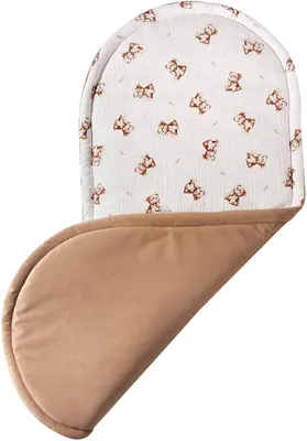 Produktbild von Baby Bear Musselin & Toffee Soft Velvet Matratzen für Babynester XXL