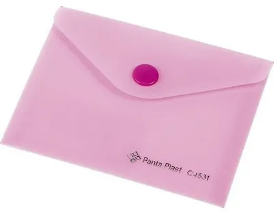 Obal na patent, A6, PP, 160 micron, PANTA PLAST, pastelovo ružová