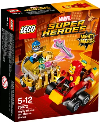 Produktbild von LEGO® Marvel Super Heroes™ Mighty Micros: Iron Man vs. Thanos 76072