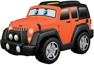Produktbild von BB Junior 16-81801 - Spielzeugauto - Jeep Touch & Go orange