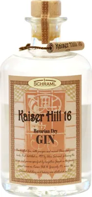 Produktbild von Kaiser Hill 16 | London Dry Gin | Bavarian Gin | 0,7 l. Flasche