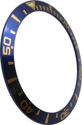 Produktbild von Jaguar Verzierungsring für Lünette gelbgoldfarben/blau J863 J877 J887