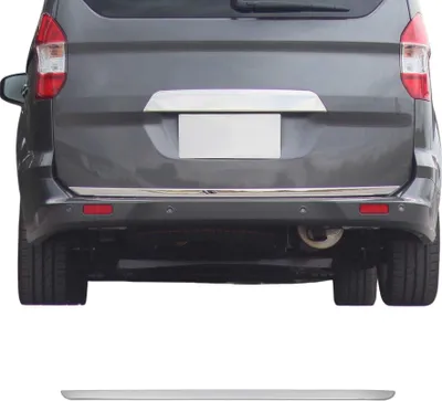 Image de Garniture de Hayon Coffre pour Ford Tourneo Courier 2014-2024 acier inox