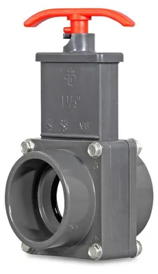 Produktbild von PVC Absperrschieber beidseitig Ø 50 mm Klebemuffe