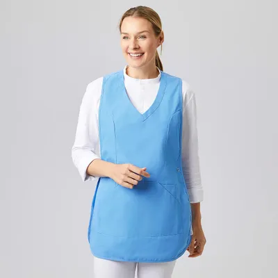 Produktbild von Überwurfschürze, light blue, Größe I : Größe I : light blue : 50% Baumwolle 50% Polyester