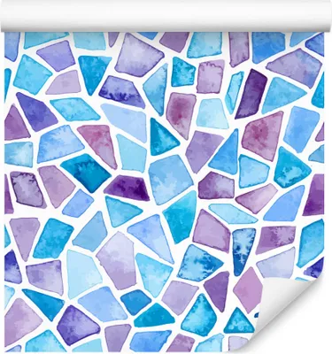 Produktbild von 10m VLIES TAPETE Rolle Minimalismus Mosaik Geometrie Muster XXL