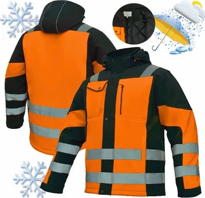 Zdjęcie produktu dla Classic-Vis WIN Orange Softshell XXL
