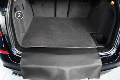 Produktbild von 3-teilige Kofferraummatte passend für BMW 5er F11 Kombi Touring 2010-01/2017