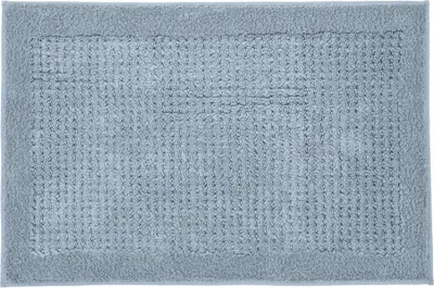 Produktbild von Kleine Wolke Badteppich Net Stahlblau 70x120 cm