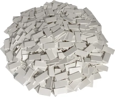 Produktbild von 100x LEGO Fliese 2x4, Weiß