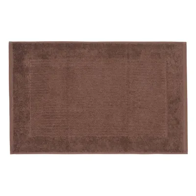 Produktbild von HOMESCAPES Imperial Badematte 100% Baumwolle, braun