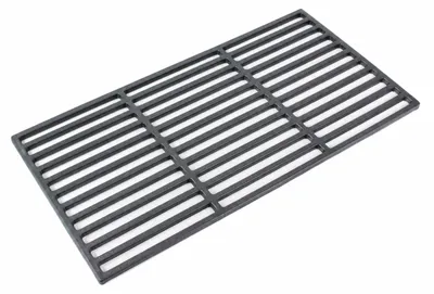 Produktbild von Grillrost 67x40cm rechteckig emailliert Rost Grillgitter Gusseisen Grillplatte