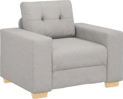 Zdjęcie produktu dla vidaXL Fotel sofa Wolkengrau 100x78x80 cm Tkanina