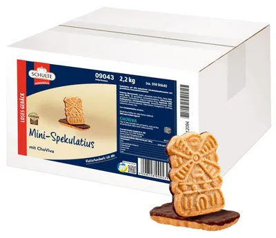 Produktbild von Schulte Mini Spekulatius mit ChoViva 2,2kg