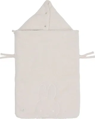 Produktbild von Jollein Fußsack Gruppe 0+ 3/5 Punkte Miffy Teddy Oatmeal Sand