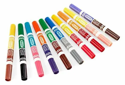 Image de Crayola - Sillylasscents 10x plaques doubles