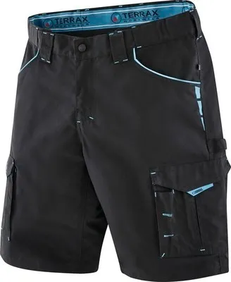 Produktbild von TX Workwear Arbeitsshorts Gr. 48 schwarz/azur