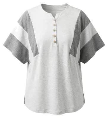 Image de SUPSLIM - Chemisier pour femmes, couleur gris, taille S