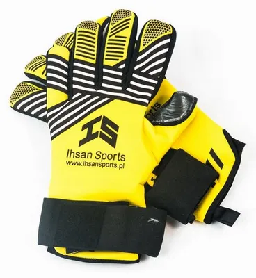 Produktbild von Ihsan Sports Phantom Torwarthandschuhe Größe 9 Gelb