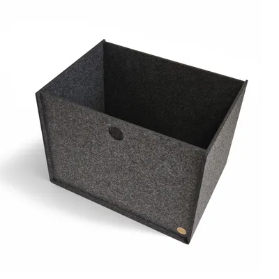 Produktbild von Aufbewahrungsbox CARGA Filz 32 x 44 x 32,5 cm ohne Deckel in anthrazit meliert