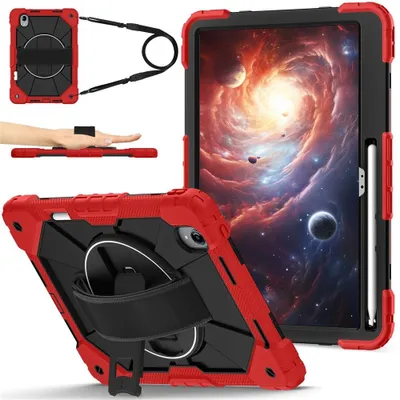 Produktbild von Lenovo Idea Tab Pro Gen 2 Hülle - Coverup Heavy Duty Case mit Schultergürtel - Rot