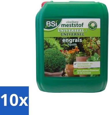 Obrázok produktu pre Univerzálny hnojivý prípravok – vyvážený rast a silné rastliny – 5 l – veľké balenie – 10 ks