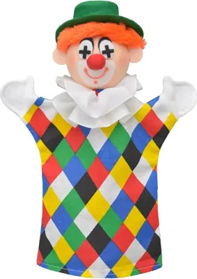 Immagine prodotto di Handpuppe Clown Logo, 28 cm