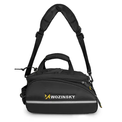 Produktbild von Wozinsky WBB19BK, Sattel, Fahrradtasche, Polyester, Schwarz, 35 l, 350 mm
