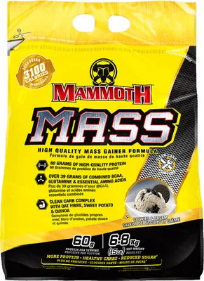 Produktbild von Interactive Nutrition Mammoth Mass (15lbs) Cookies & Cream - Gewichtszunahme - Ohne Kreatin