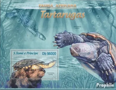 Produktbild von Briefmarken Sao Tome e Principe 2013 Mi Block 877 (kompl. Ausgabe) postfrisch Schildkröten (Pelomedusa subrufa)