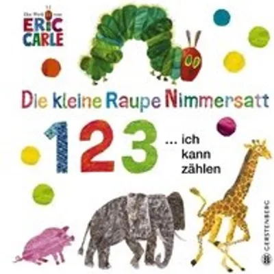 Produktbild von Die kleine Raupe Nimmersatt - 1 2 3 ... ich kann zählen