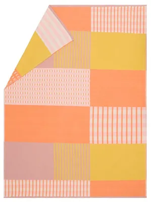 Produktbild von David Fussenegger Wohndecke Luca 'Patch' 140 x 200 cm Gelb